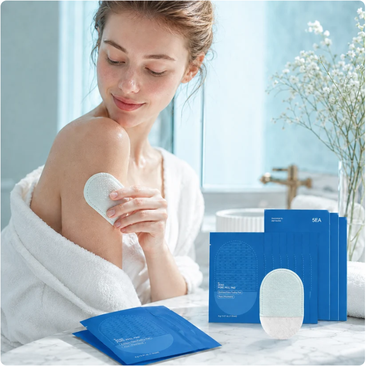 🔥Body Exfoliating Scrub Pads For Bumpy Flaky Skin 5 Pack