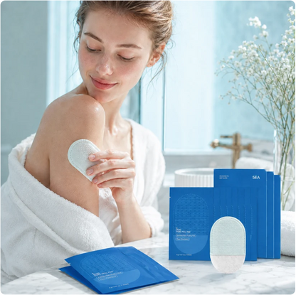 🔥Body Exfoliating Scrub Pads For Bumpy Flaky Skin 5 Pack