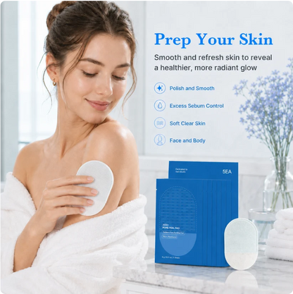 🔥Body Exfoliating Scrub Pads For Bumpy Flaky Skin 5 Pack