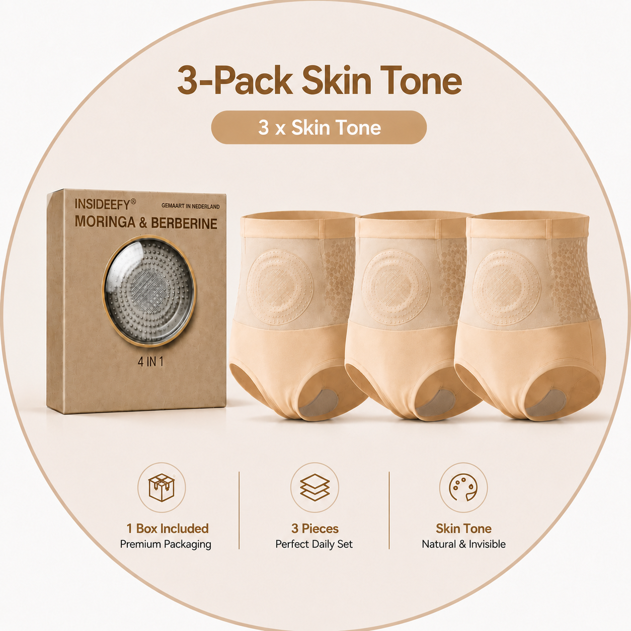 3-Pack Skin Tone