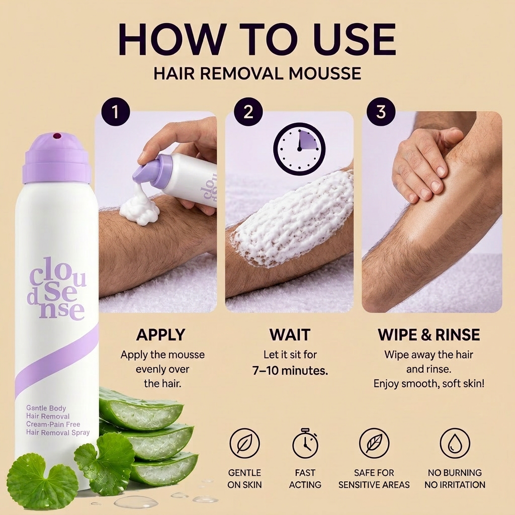 Smooth Hair Removal Mousse