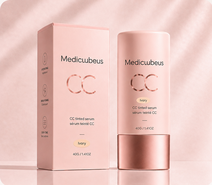 CC color-correcting tinted serum