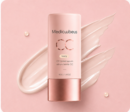 CC color-correcting tinted serum